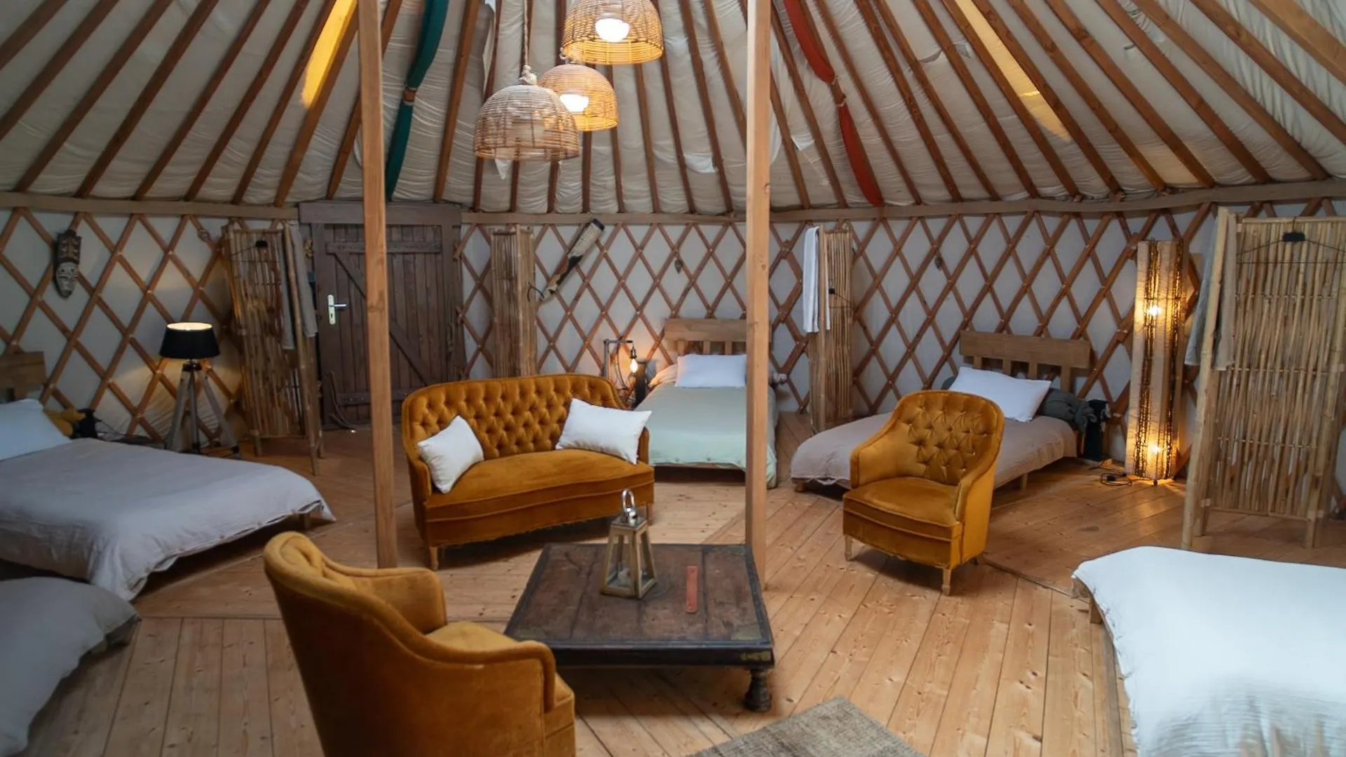 Yourte Jardin Tropicale Piscine - Quatre Murs Et Un Toit Luxury tent Hyeres